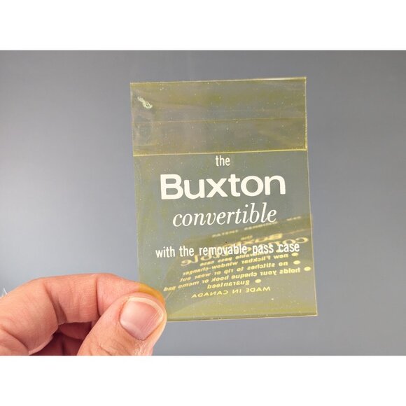 New Old Stock LORD BUXTON brown leather bifold wallet, Analine Calf leather - Picture 13 of 13